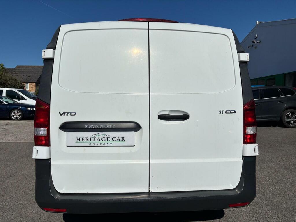 Mercedes-Benz Vito Panel Van 1.6 111 Cdi Fwd L2 Euro 6 6Dr 201868 NG68AUN White #6