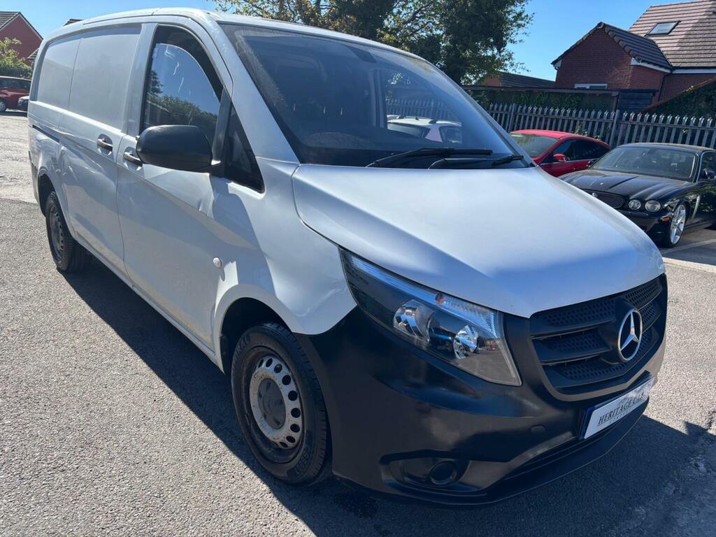 Mercedes-Benz Vito Panel Van 1.6 111 Cdi Fwd L2 Euro 6 6Dr 201868 NG68AUN White #4
