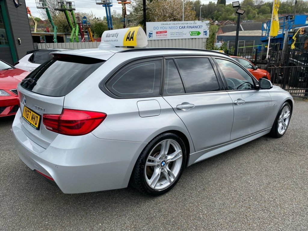 BMW 3 Series 3L M Sport YK67MVD Silver #6