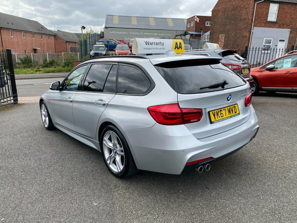 BMW 3 Series 3L M Sport YK67MVD Silver #4