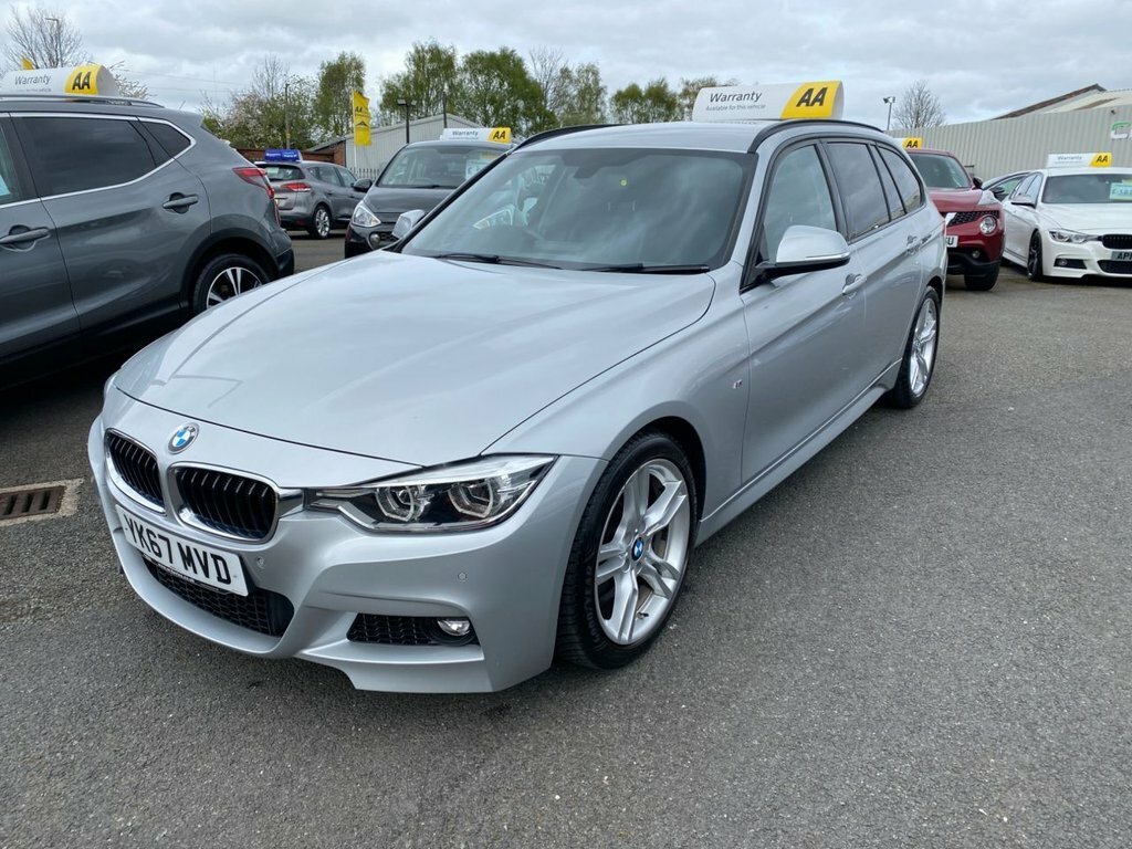 BMW 3 Series 3L M Sport YK67MVD Silver #3
