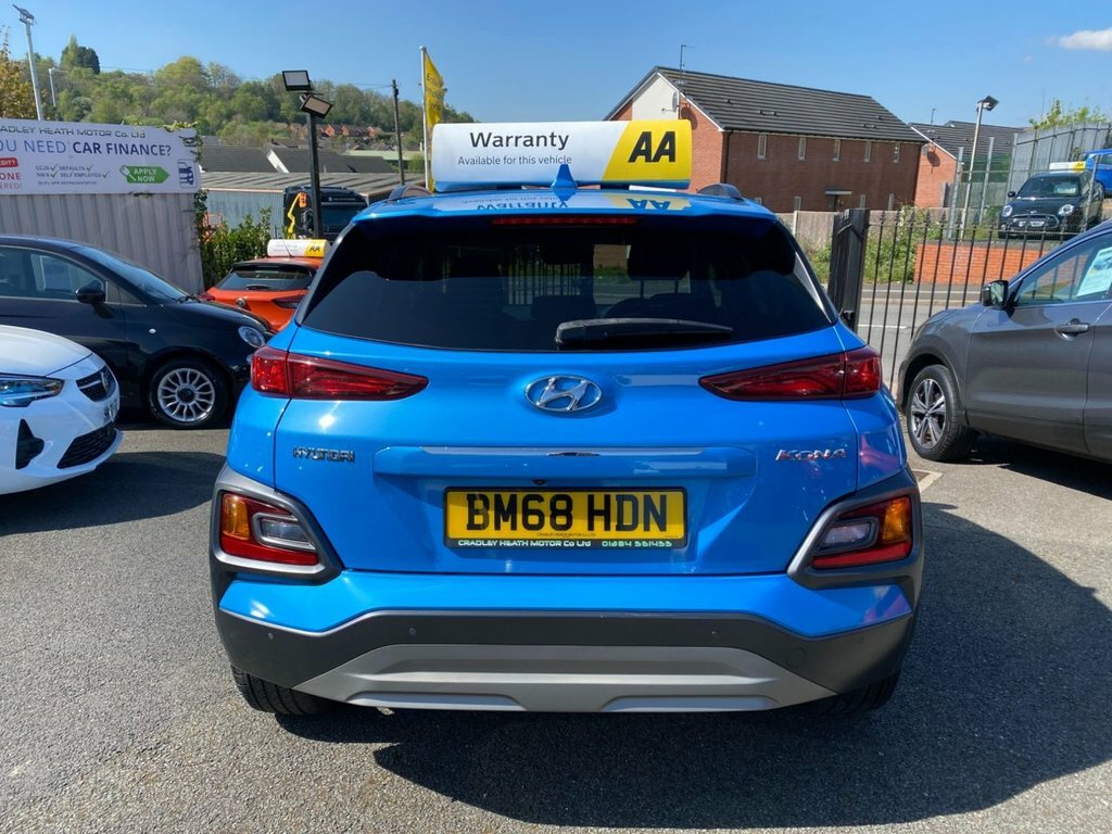 Hyundai Kona 1L Premium BM68HDN Blue #5