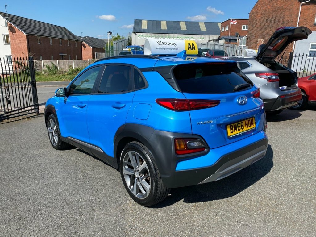 Hyundai Kona 1L Premium BM68HDN Blue #4