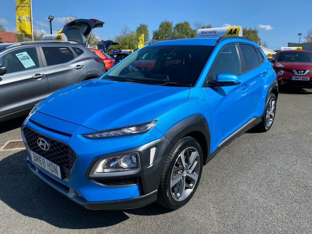 Hyundai Kona 1L Premium BM68HDN Blue #3