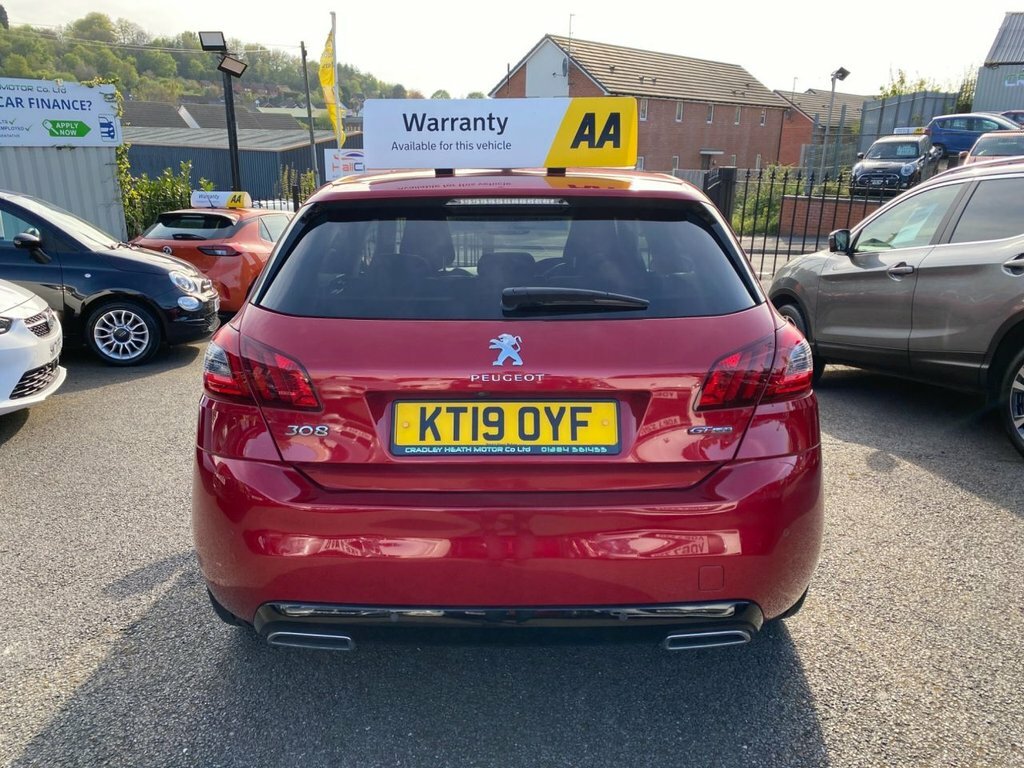 Peugeot 308 1.5L Gt Line KT19OYF Red #5