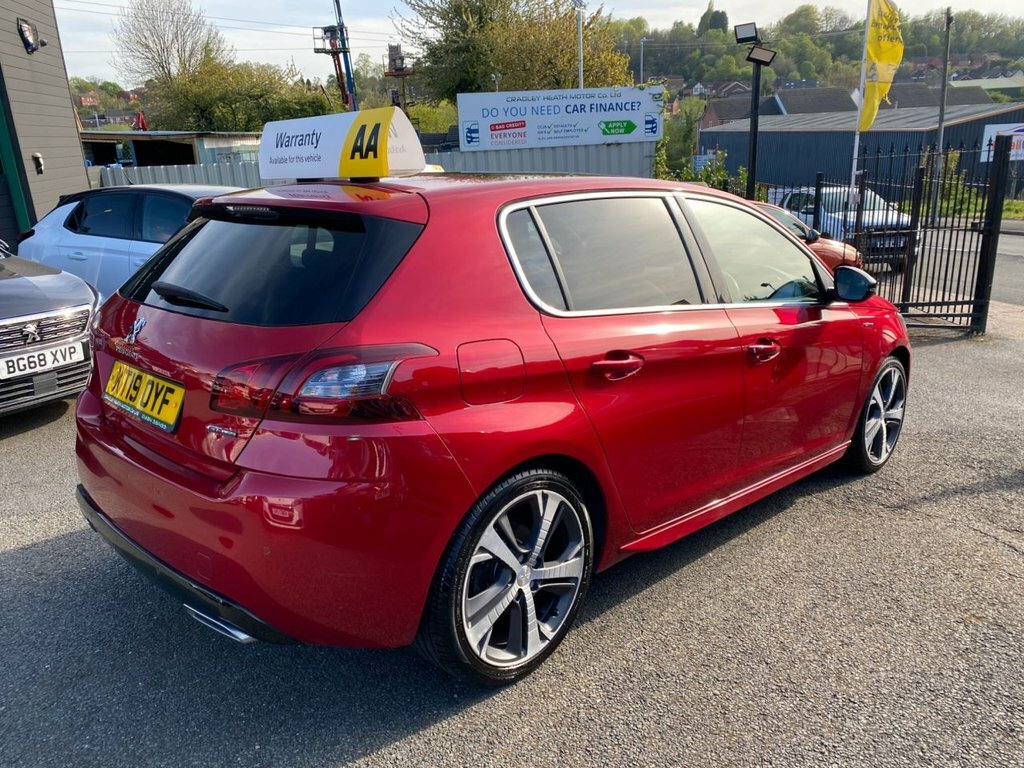 Peugeot 308 1.5L Gt Line KT19OYF Red #6