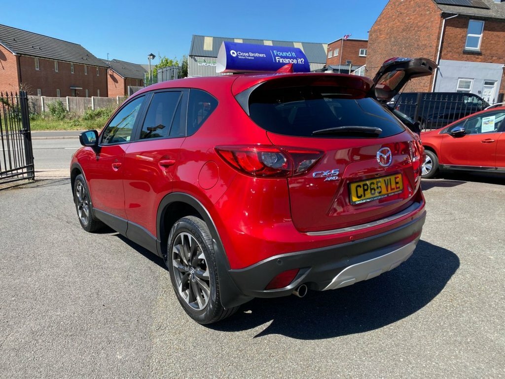 Mazda CX-5 2.2L Sport Nav Red #4
