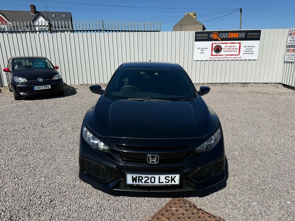 Honda Civic 1.0 Vtec Turbo Se Hatchback Euro Black #2