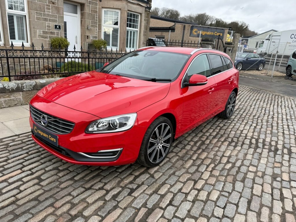 Volvo V60 Estate SA18XLK Red #3