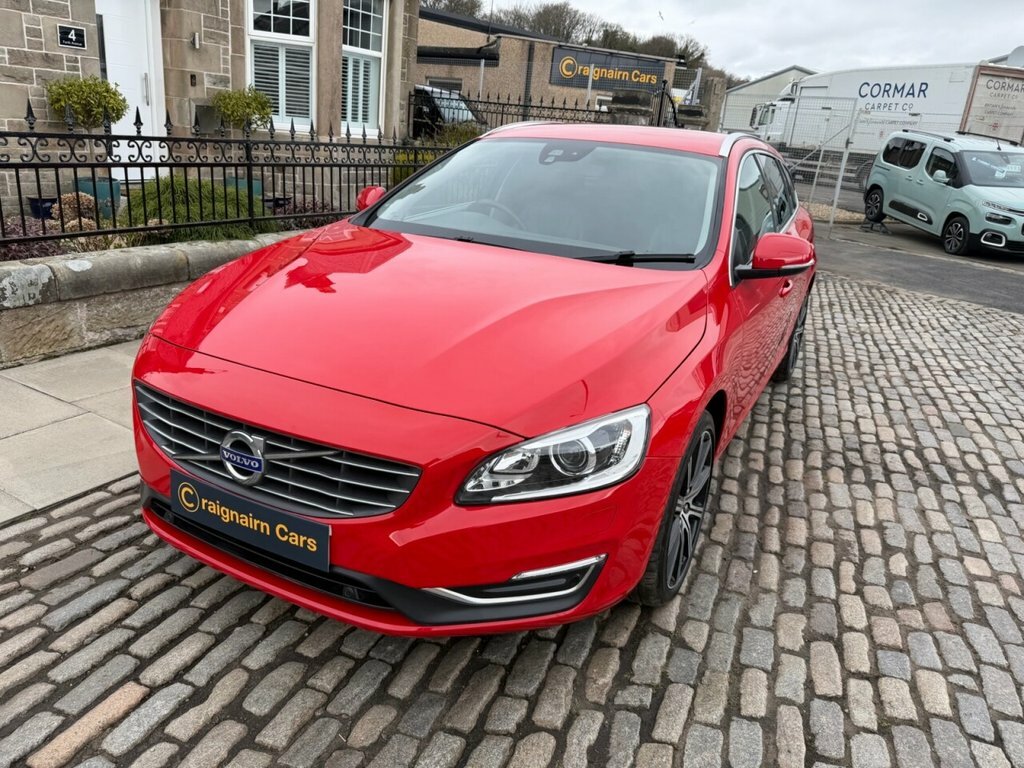 Volvo V60 Estate SA18XLK Red #5