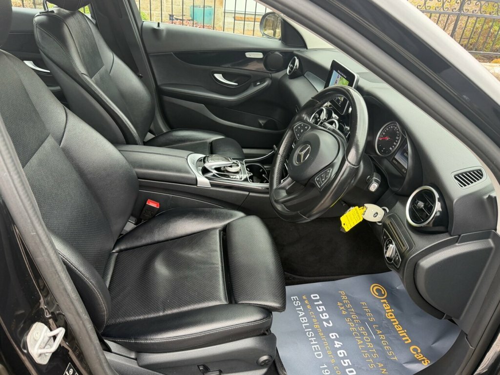 Mercedes-Benz C Class C 220 Se Executive Edition D YH66KTC Black #2
