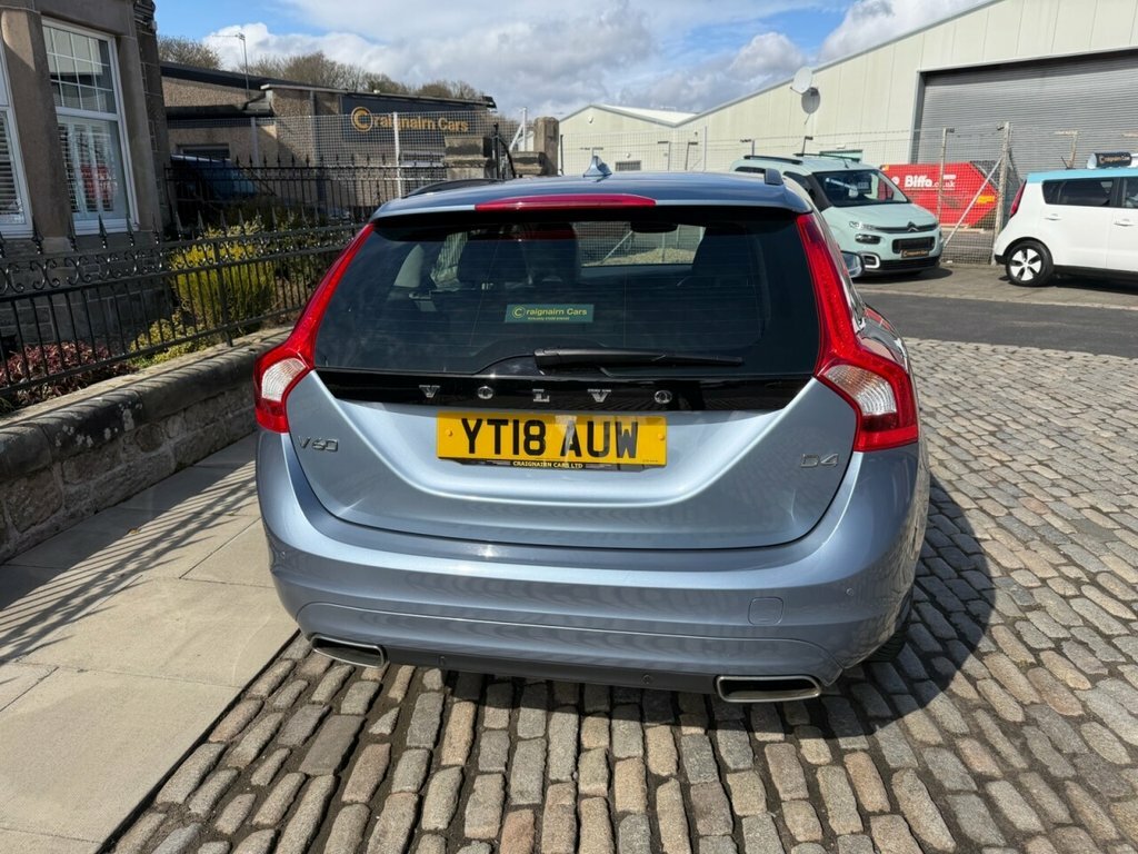 Volvo V60 Estate YT18AU Blue #6