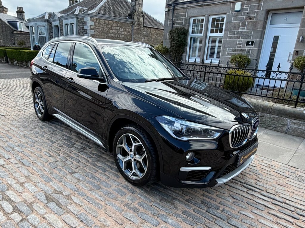 BMW X1 X1 Xdrive18d Xline SA67CWX Black #4