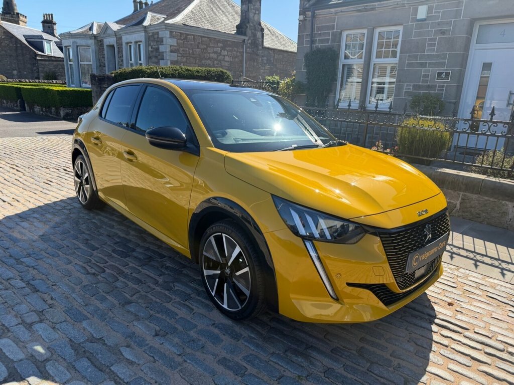 Peugeot e-208 Hatchback SY20VDC Yellow #6