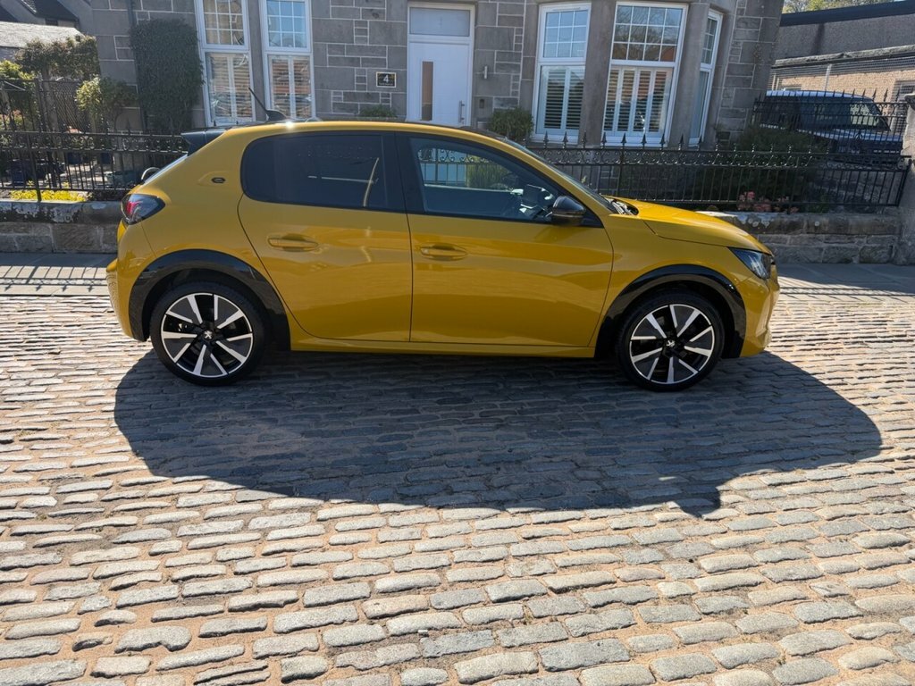 Peugeot e-208 Hatchback SY20VDC Yellow #4