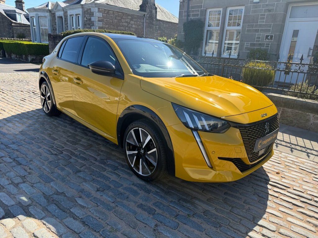 Peugeot e-208 Hatchback SY20VDC Yellow #5