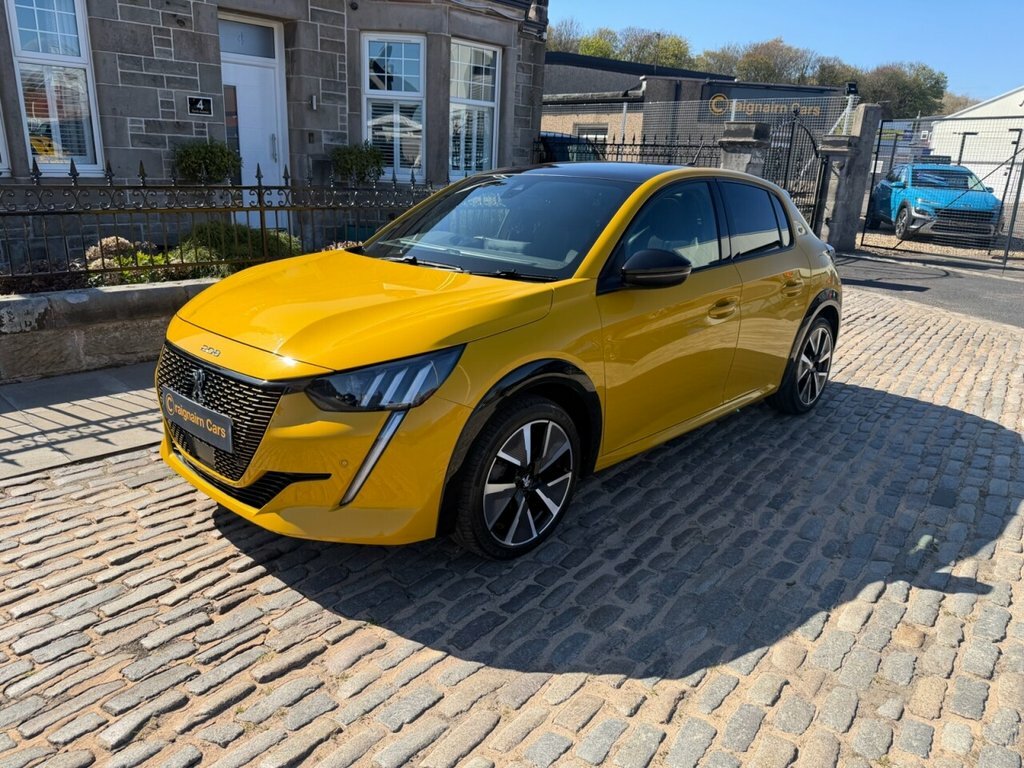 Peugeot e-208 Hatchback SY20VDC Yellow #3