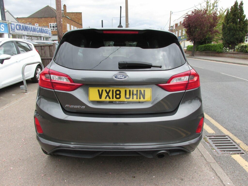 Ford Fiesta 1.0T Ecoboost St-line Euro 6 Ss VX18UHN Grey #5