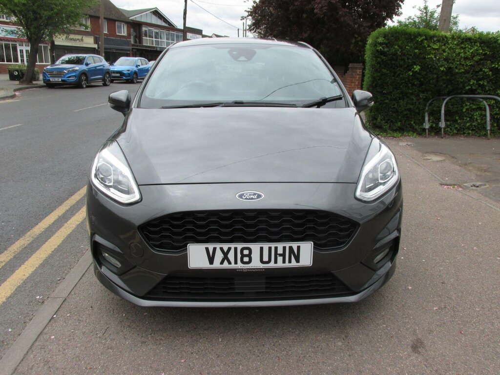 Ford Fiesta 1.0T Ecoboost St-line Euro 6 Ss Grey