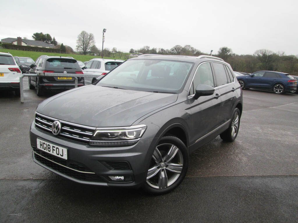 Volkswagen Tiguan 2.0 Tdi 150 4Motion Sel HG18FOJ Grey #2