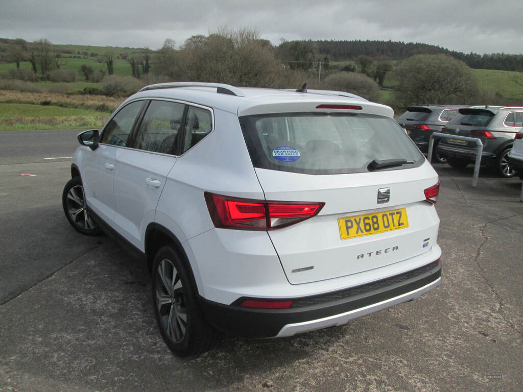 Seat Ateca 2.0 Tdi Se Technology 4Drive PX68OTZ White #5