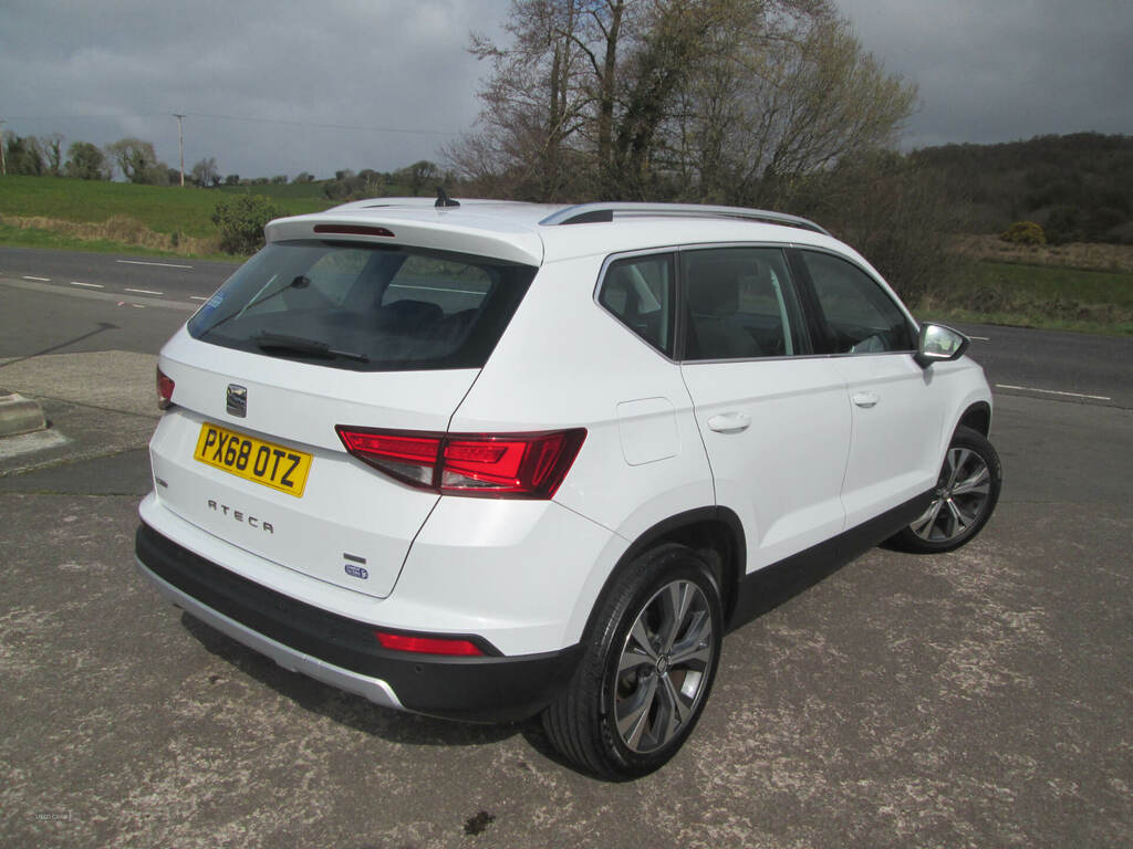 Seat Ateca 2.0 Tdi Se Technology 4Drive PX68OTZ White #4