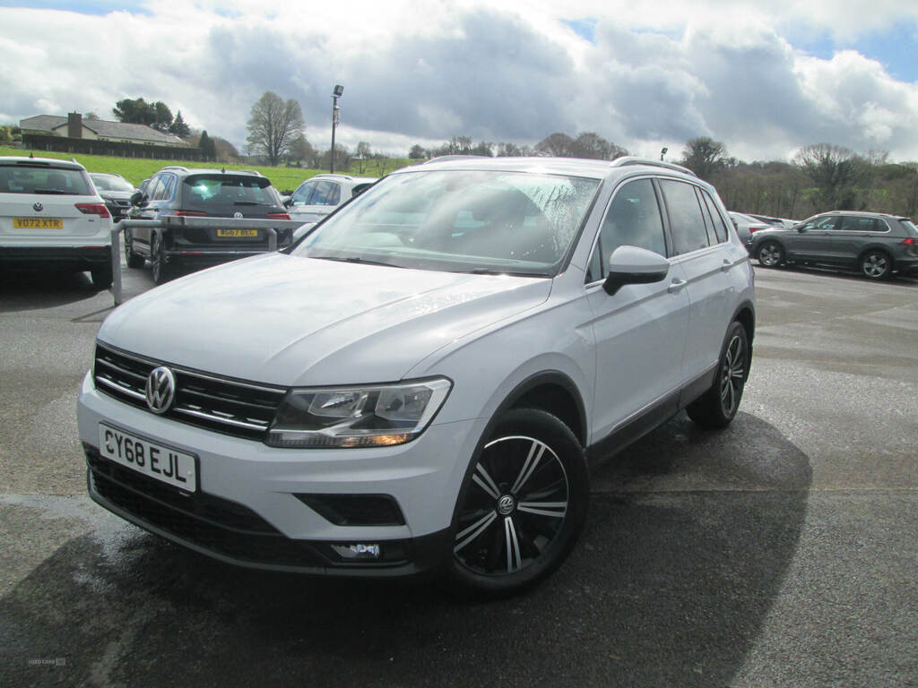 Volkswagen Tiguan 2.0 Tdi 150 Se Nav CY68EJL Silver #2