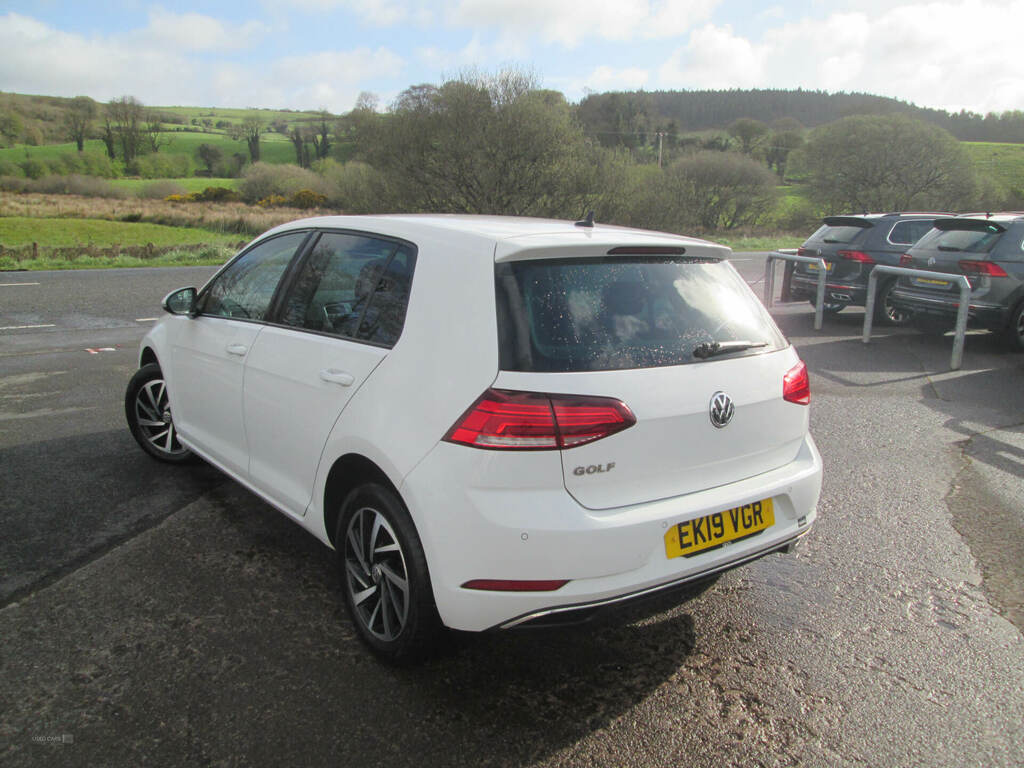 Volkswagen Golf 1.6 Tdi Match EK19VGR White #5