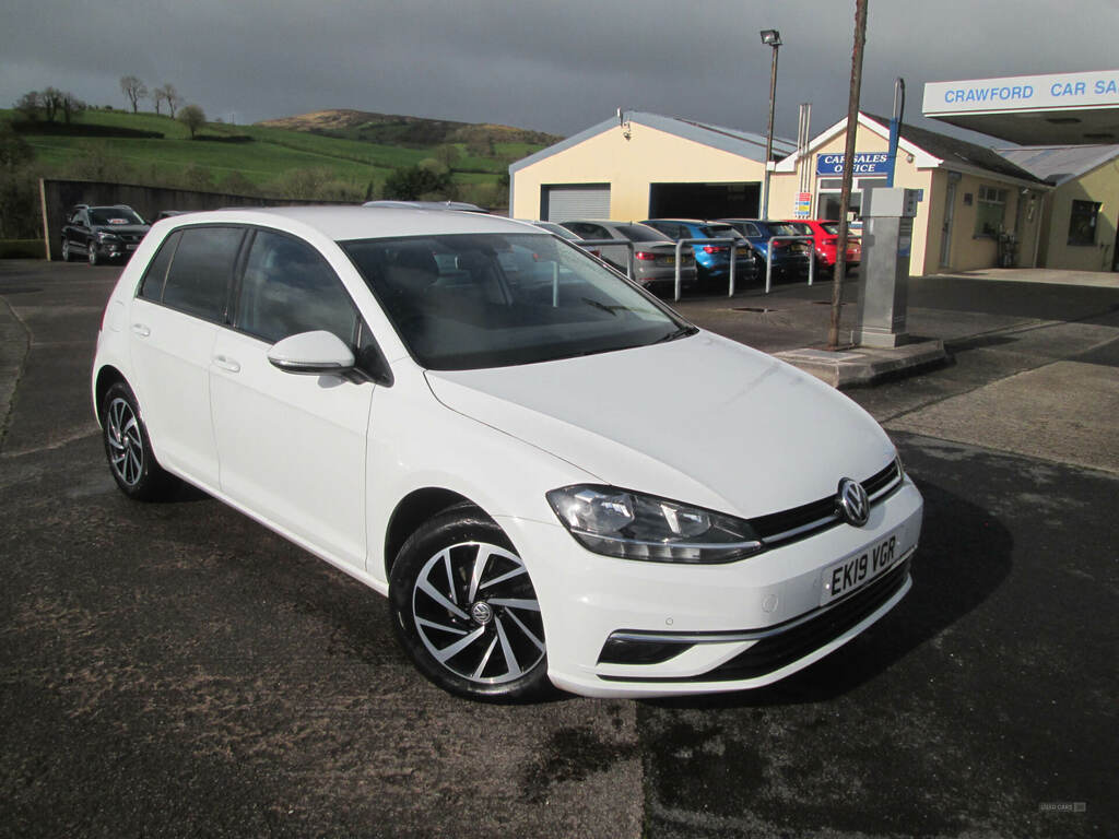 Volkswagen Golf 1.6 Tdi Match White