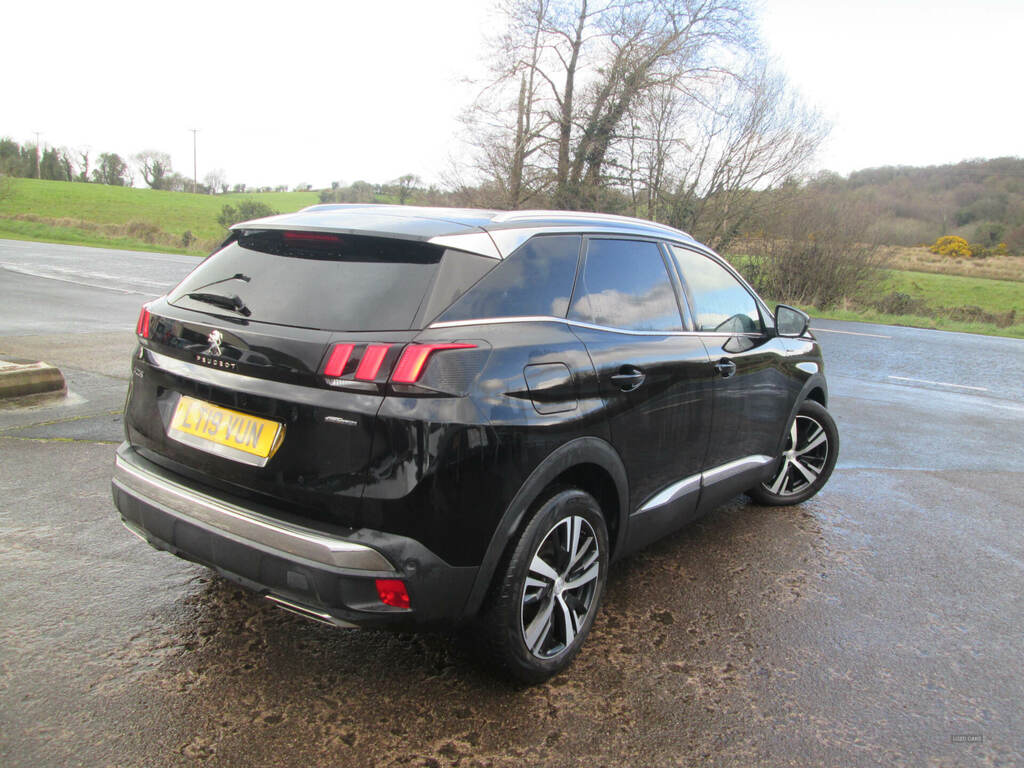 Peugeot 3008 1.5 Bluehdi Gt Line LT19VUN Black #4