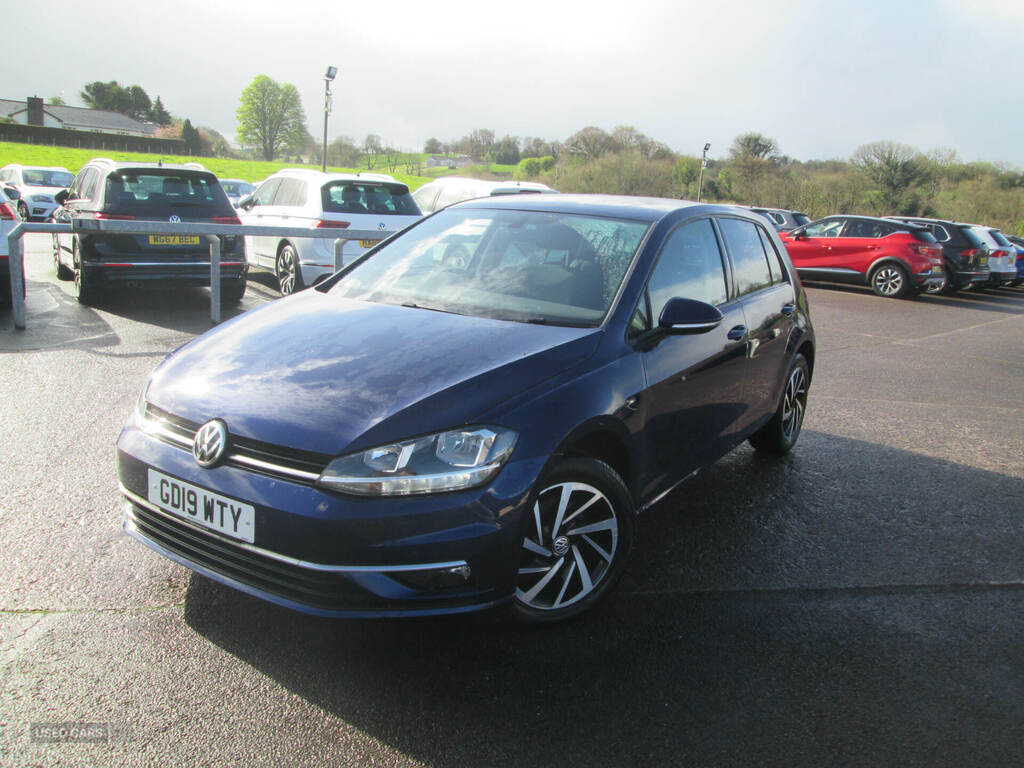 Volkswagen Golf 1.6 Tdi Match GD19WTY Blue #2