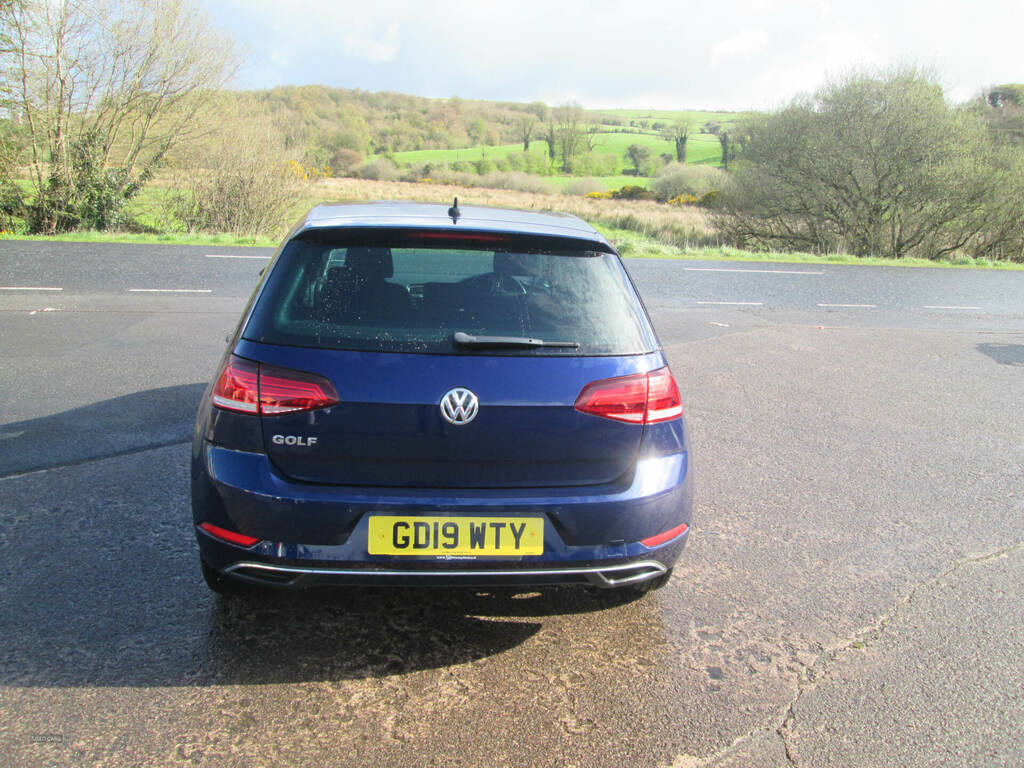 Volkswagen Golf 1.6 Tdi Match GD19WTY Blue #6
