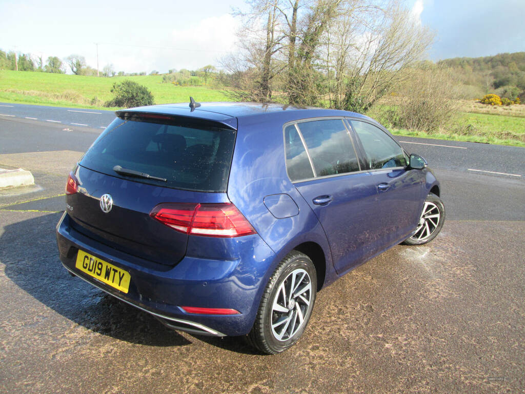 Volkswagen Golf 1.6 Tdi Match GD19WTY Blue #4