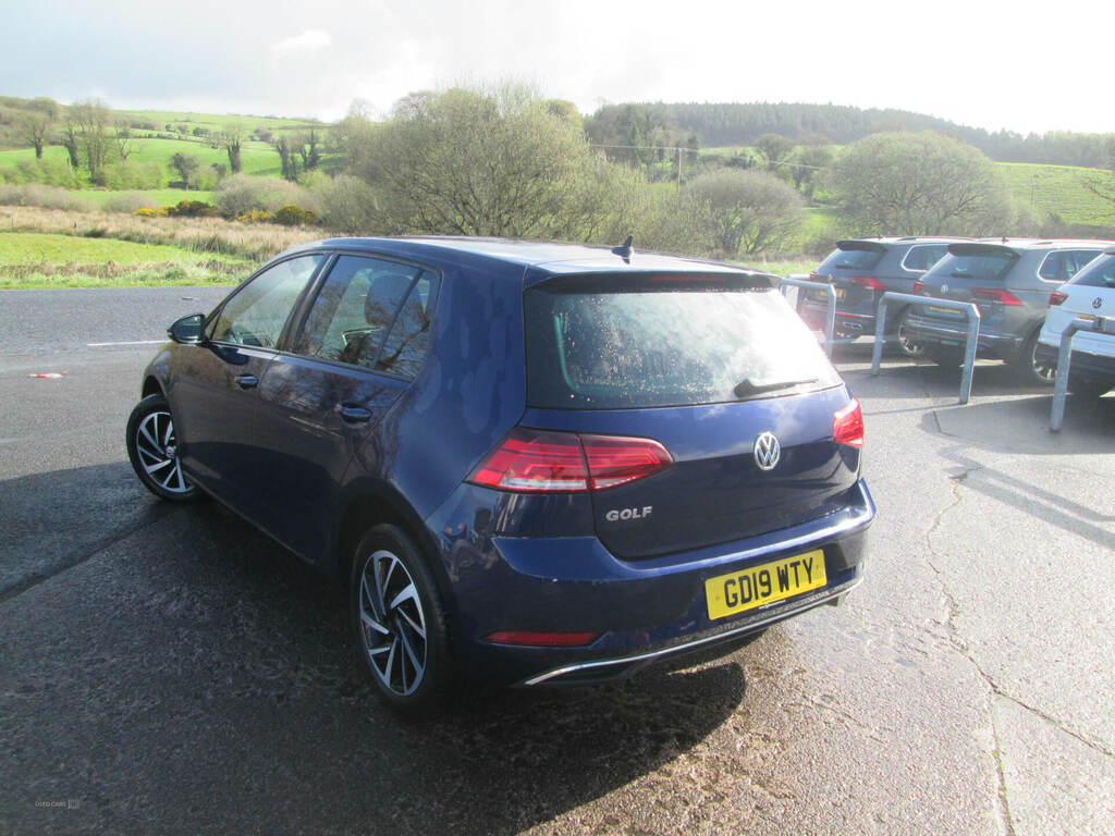 Volkswagen Golf 1.6 Tdi Match GD19WTY Blue #5