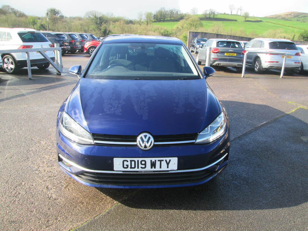 Volkswagen Golf 1.6 Tdi Match GD19WTY Blue #3