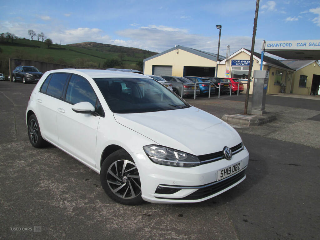 Volkswagen Golf 1.6 Tdi Match White