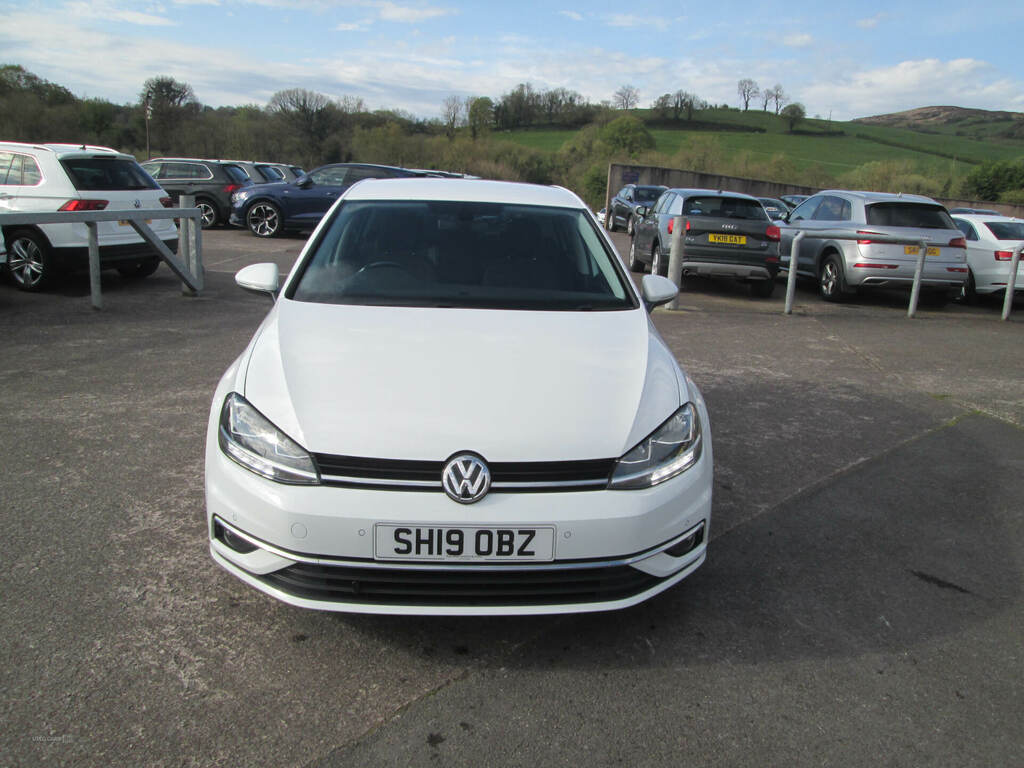 Volkswagen Golf 1.6 Tdi Match SH19OBZ White #3