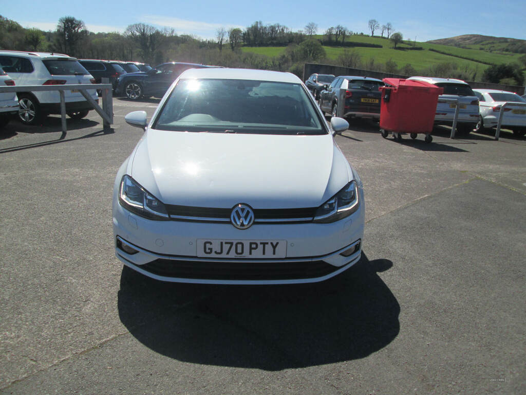Volkswagen Golf 1.6 Tdi Match Edition GJ70PTY White #3