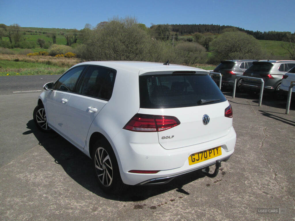 Volkswagen Golf 1.6 Tdi Match Edition GJ70PTY White #5