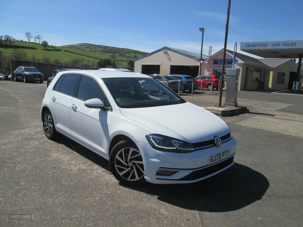 Volkswagen Golf 1.6 Tdi Match Edition White
