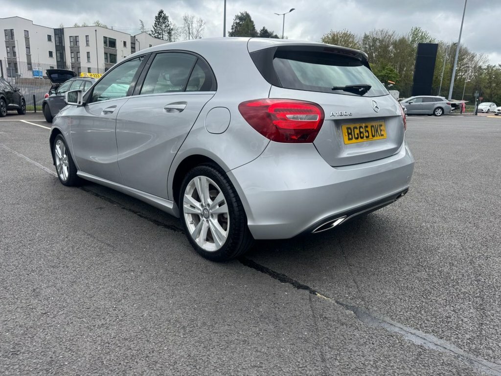 Mercedes-Benz A Class Hatchback BG65OKE Silver #3
