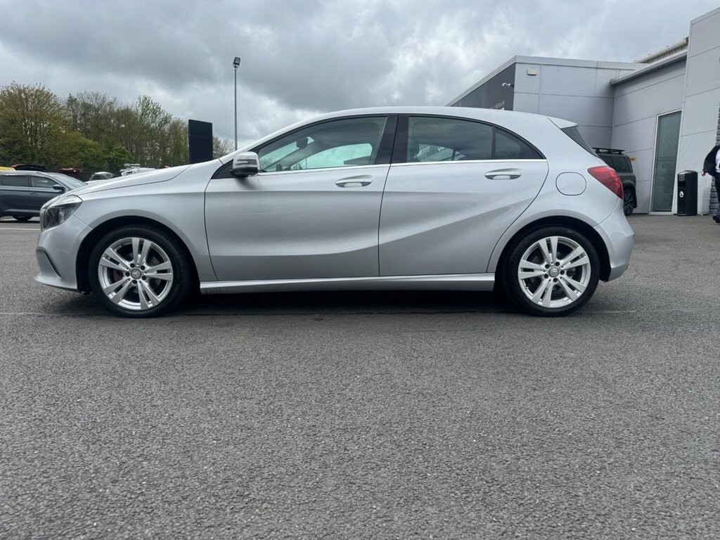 Mercedes-Benz A Class Hatchback BG65OKE Silver #2