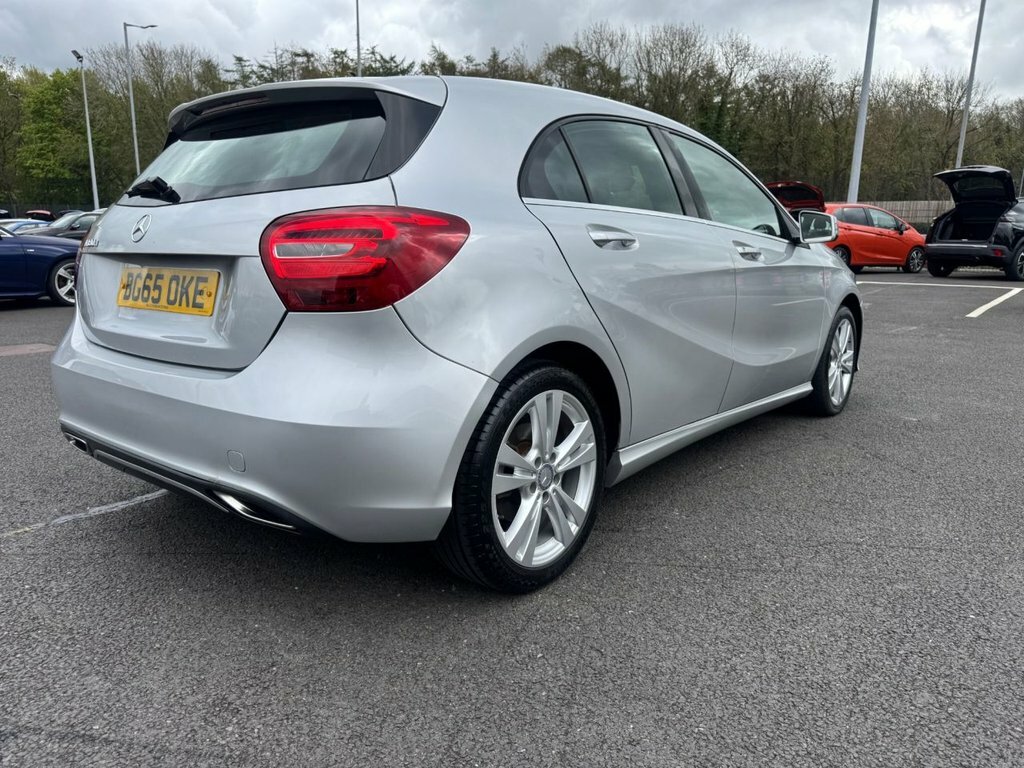 Mercedes-Benz A Class Hatchback BG65OKE Silver #5