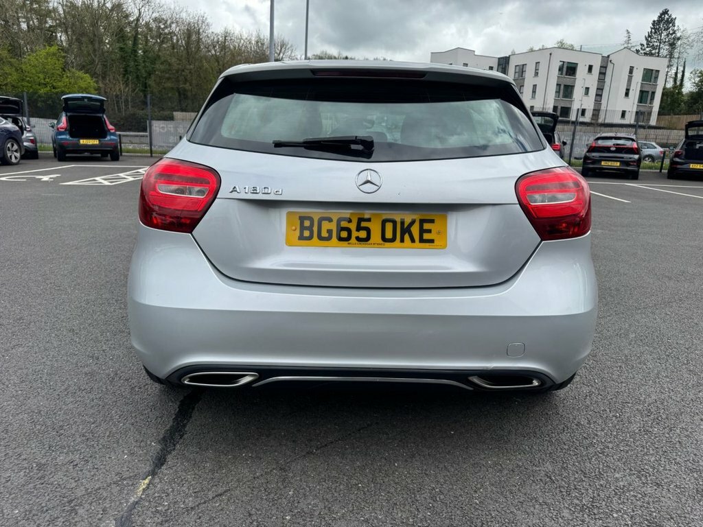 Mercedes-Benz A Class Hatchback BG65OKE Silver #4