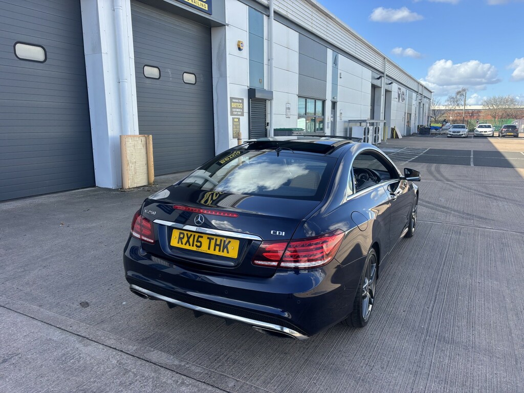 Mercedes-Benz E Class 2.1 E250 Cdi Amg Line RX15THK Blue #3