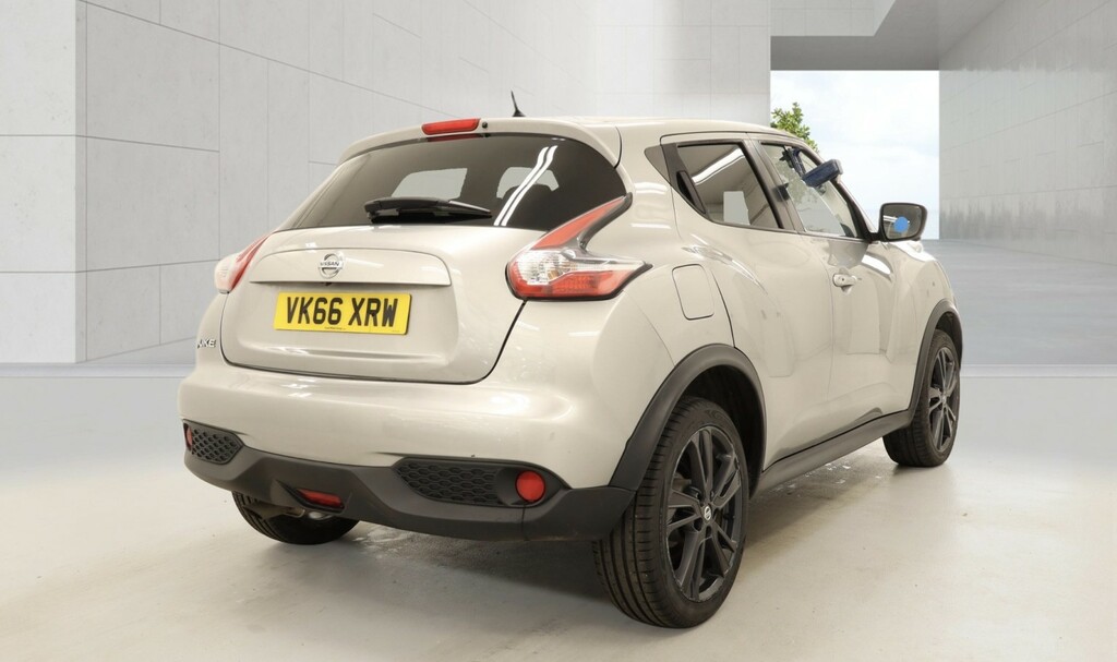 Nissan Juke 1.5 Dci Tekna VK66XRW Silver #4