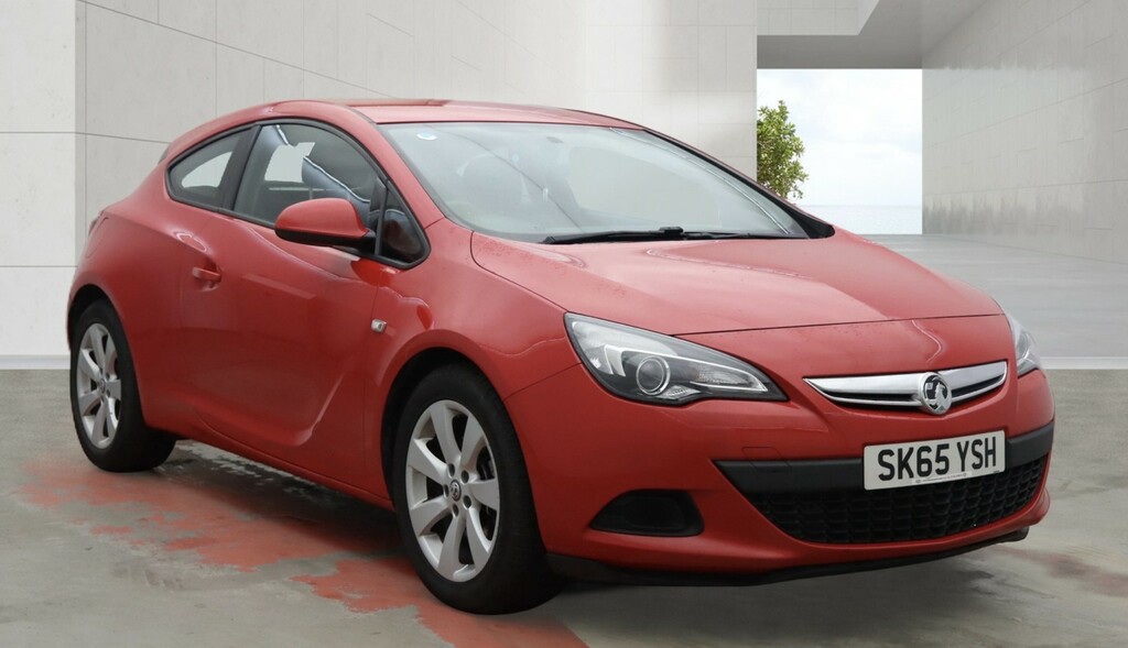 Vauxhall Astra GTC 1.4 I Turbo Sport Red