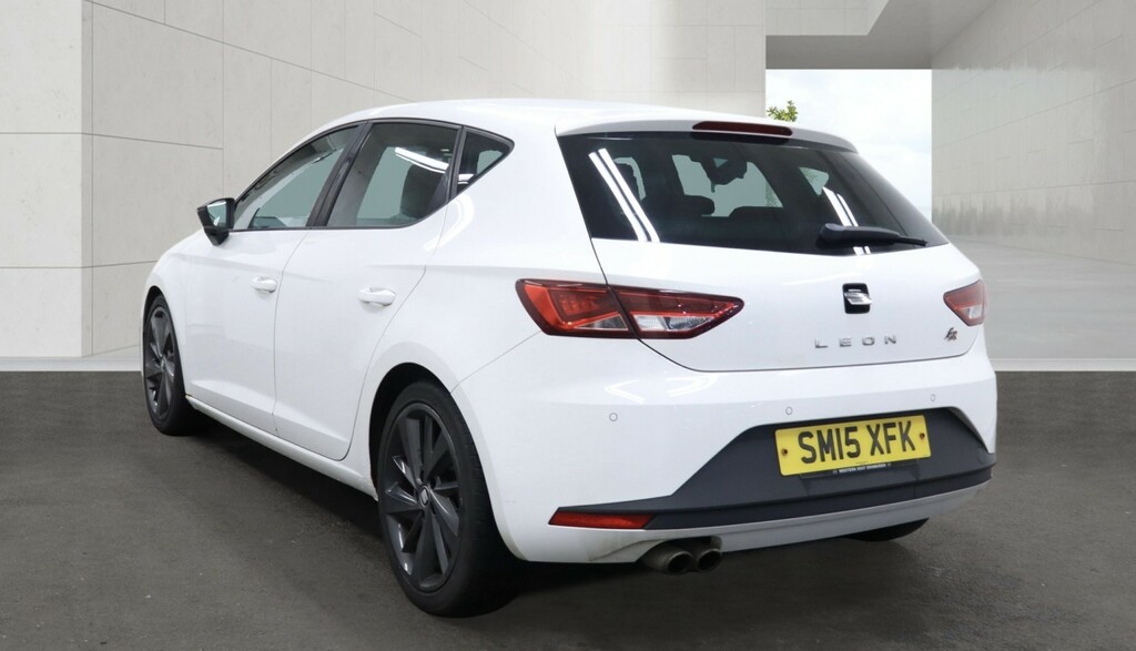 Seat Leon 2.0 Tdi Cr Fr SM15XFK White #2