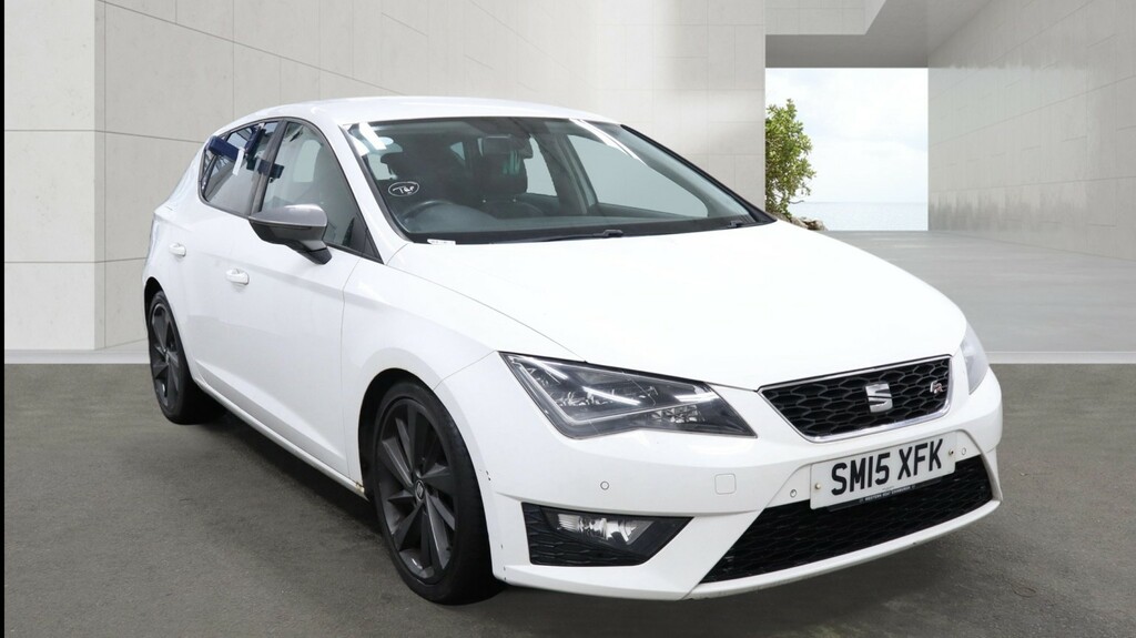 Seat Leon 2.0 Tdi Cr Fr White