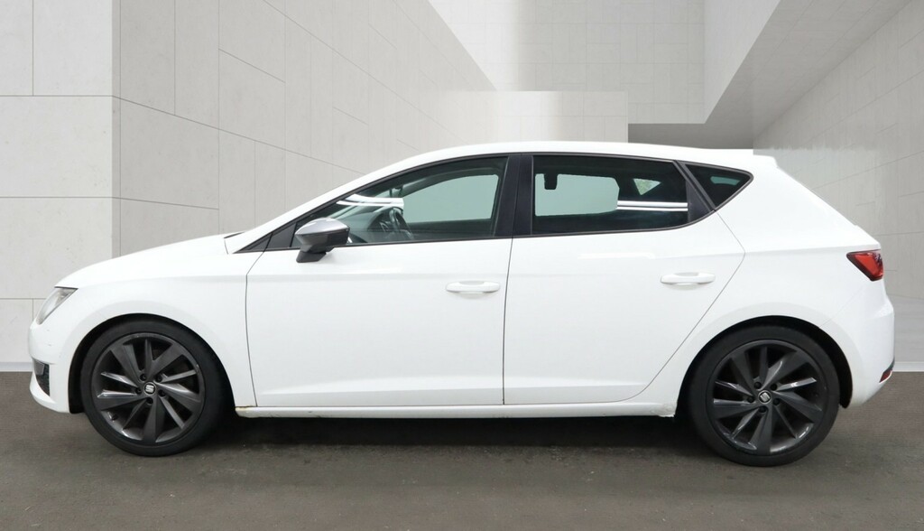 Seat Leon 2.0 Tdi Cr Fr SM15XFK White #3
